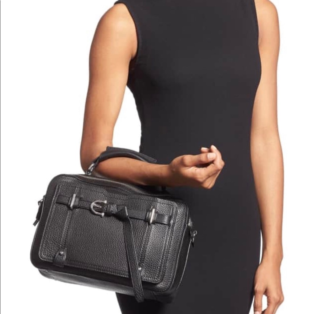 NWT Etienne Aigner Stag Filly Satchel